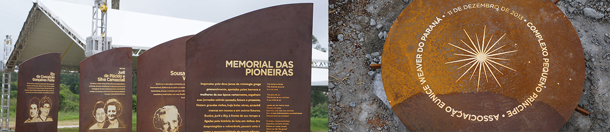 Implantação e design do Memorial das Pioneiras